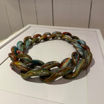 LABEL17 Chain Necklace Giorgia, pure Resin, Made in Italy