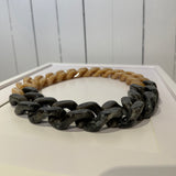 LABEL17 Chain Necklace Isabella, pure Resin, Made in Italy