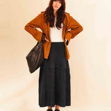 Saddle Bag LUNA | Darkbrown