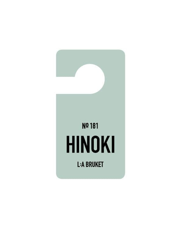 L:A BRUKET Fragrance Tag Hinoki bei LABEL17