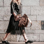 Braided Clogs ATHENA by LABEL17, crafted from supple, vegetable-tanned leather that has been meticulously hand-braided for a rich, textured look. The detailed craftsmanship highlights the beauty of traditional techniques. A durable Vibram sole ensures comfort and stability with every step. The artisanal approach makes these clogs a refined yet effortless statement piece. Quiet luxury at its best. Handmade in Greece.