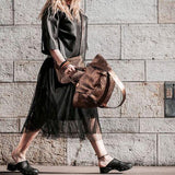 Braided Clogs ATHENA by LABEL17, crafted from supple, vegetable-tanned leather that has been meticulously hand-braided for a rich, textured look. The detailed craftsmanship highlights the beauty of traditional techniques. A durable Vibram sole ensures comfort and stability with every step. The artisanal approach makes these clogs a refined yet effortless statement piece. Quiet luxury at its best. Handmade in Greece.